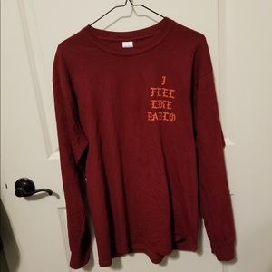 I FEEL LIKE PABLO L/S Tee Kanye West Sz M